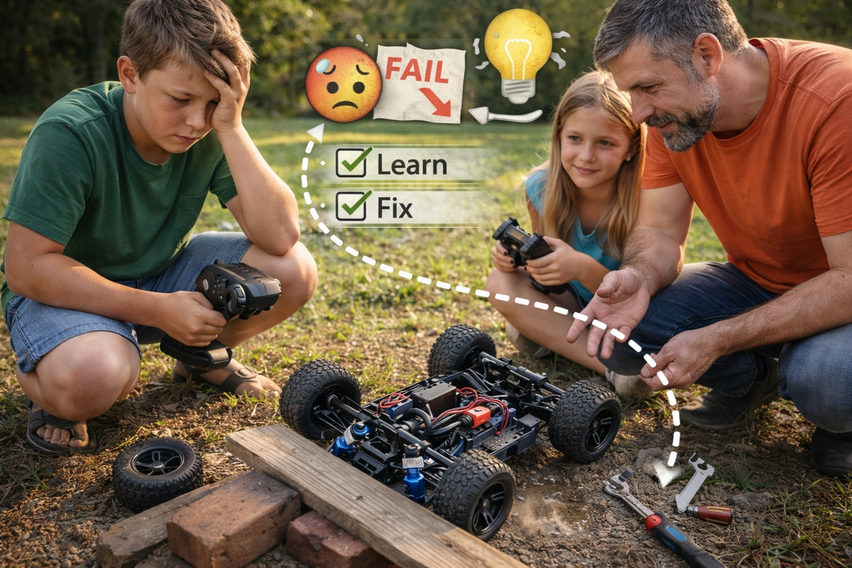 35 / RC Cars and Failure: Why Small Losses Build Big Resilience