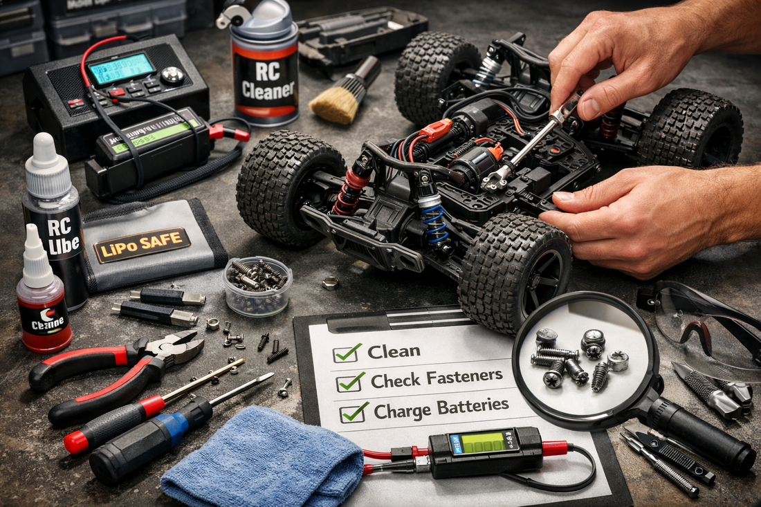 30 / RC Car Maintenance Basics: The Simple Habits That Keep Cars Running Longer