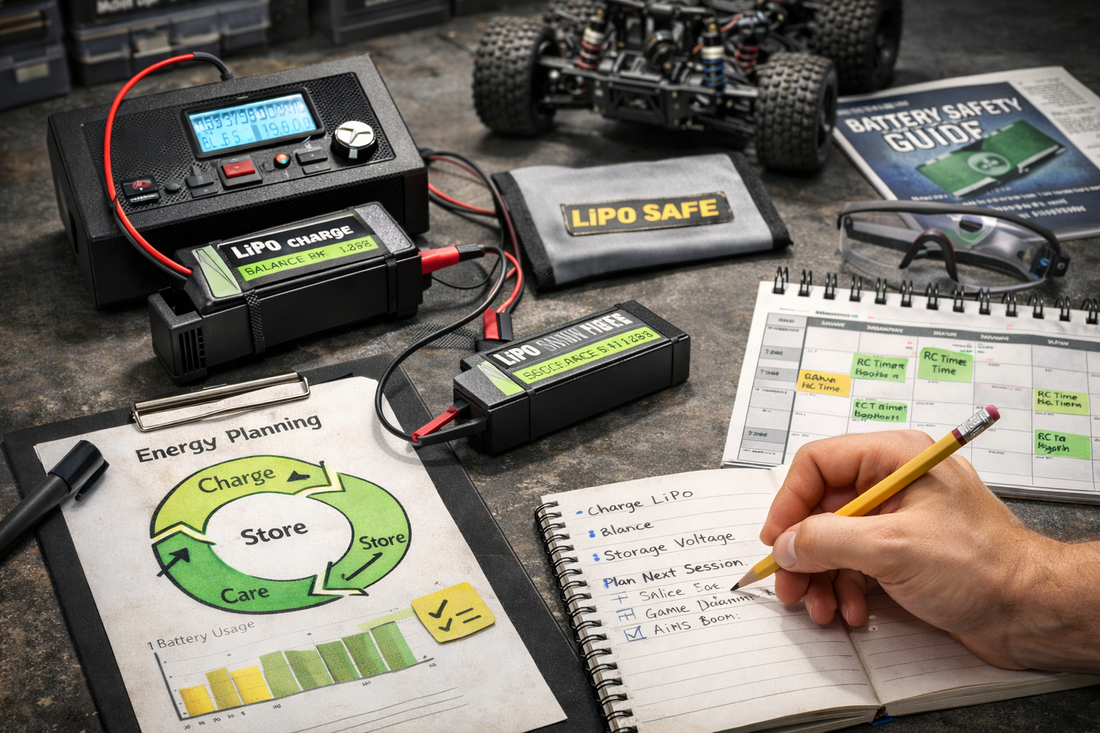 31 / Battery Care and Charging: How RC Cars Quietly Teach Energy Responsibility