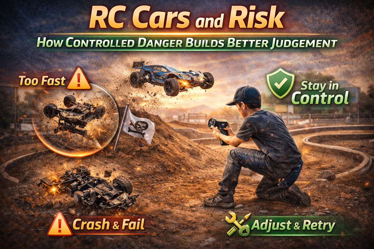 24/ RC Cars and Risk: How Controlled Danger Builds Better Judgement