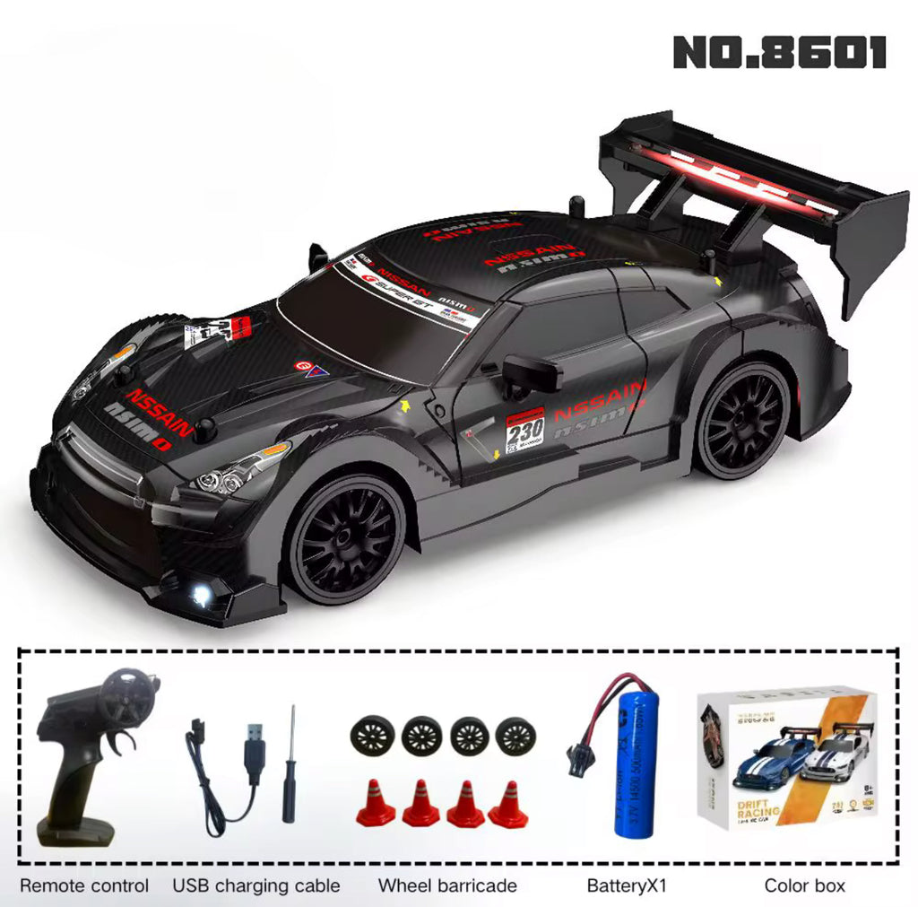 **Coming Soon** GTR-NightFury Stealth Drift Car RC 1/24 +2 batteries