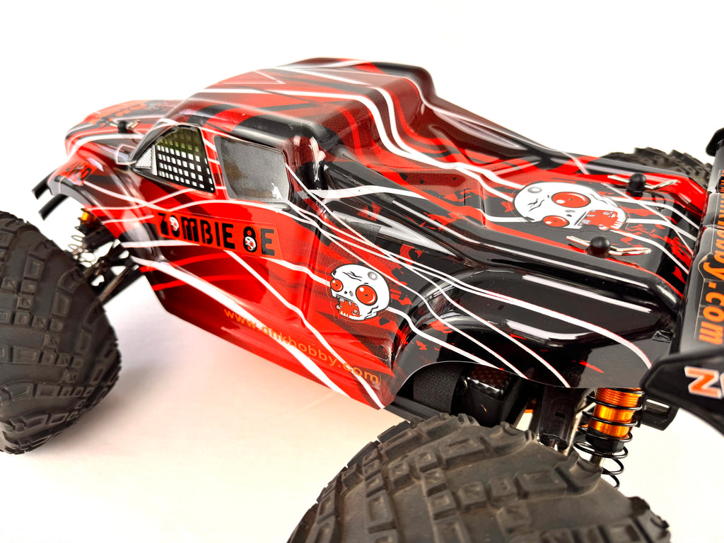 Zombie 8E - Quality RC Monster Truck – 1:8 Scale 4x4 Brushless 43mph (70km/h)