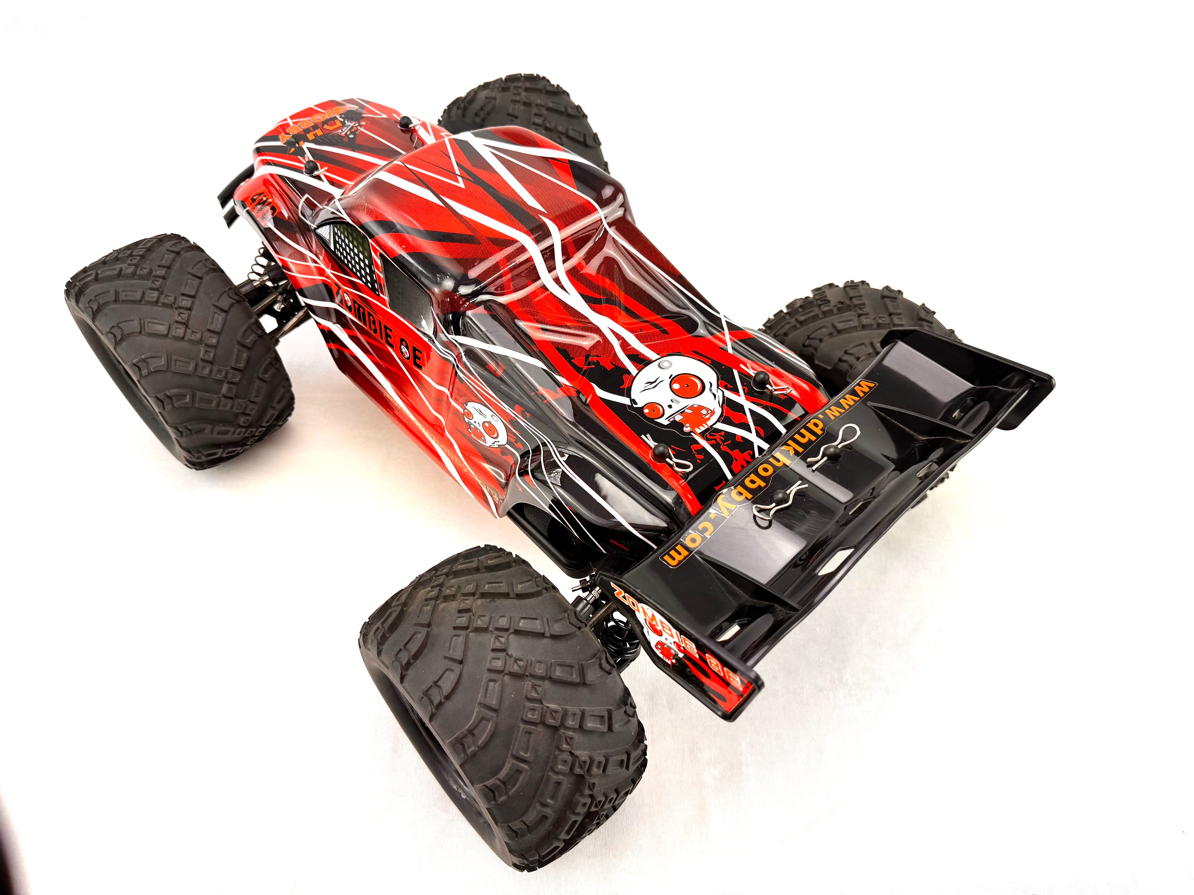 Zombie 8E - Quality RC Monster Truck – 1:8 Scale 4x4 Brushless 43mph (70km/h)