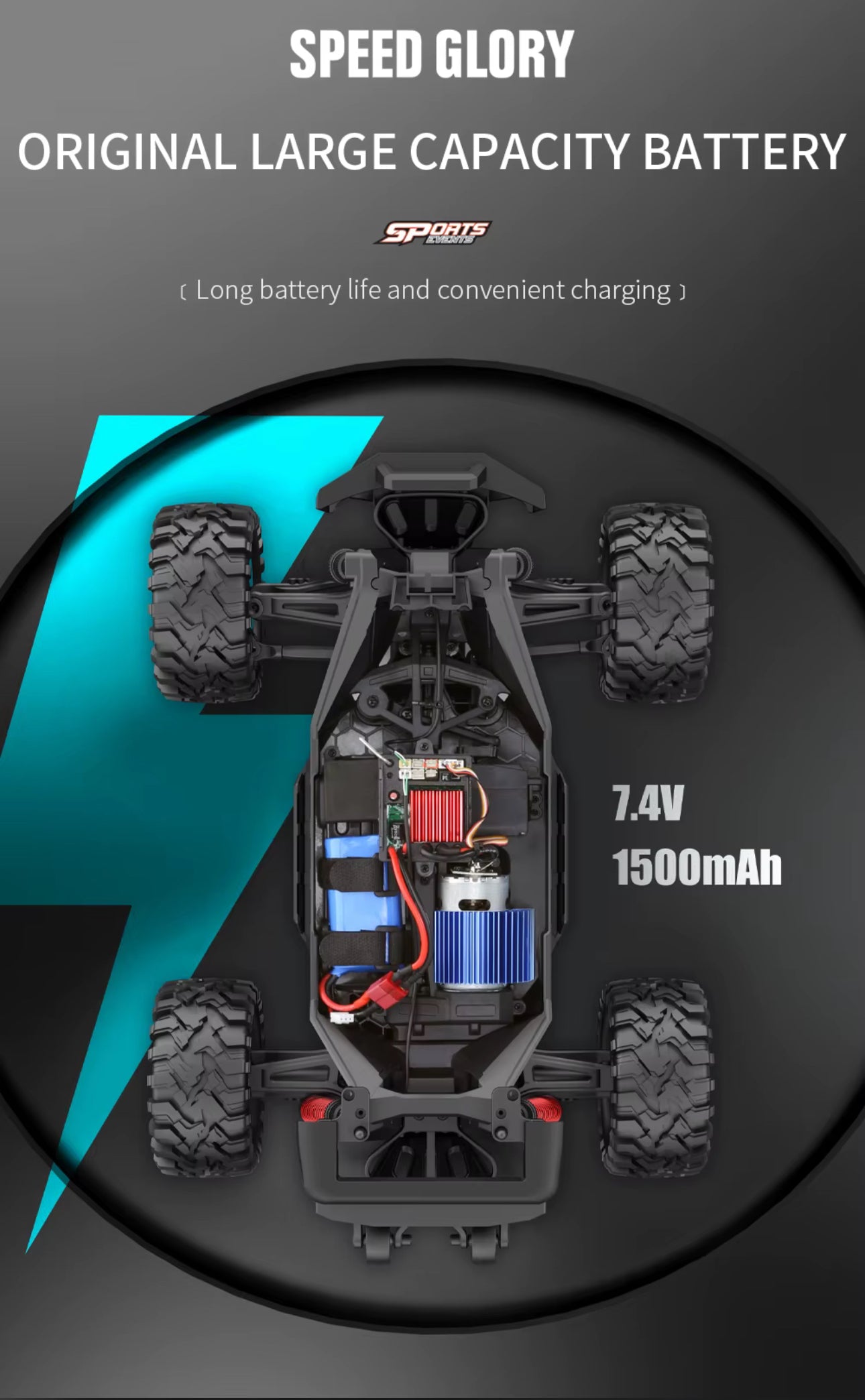 **Coming Soon** KF10 Off-Road RC Truck 1/10 45km/h