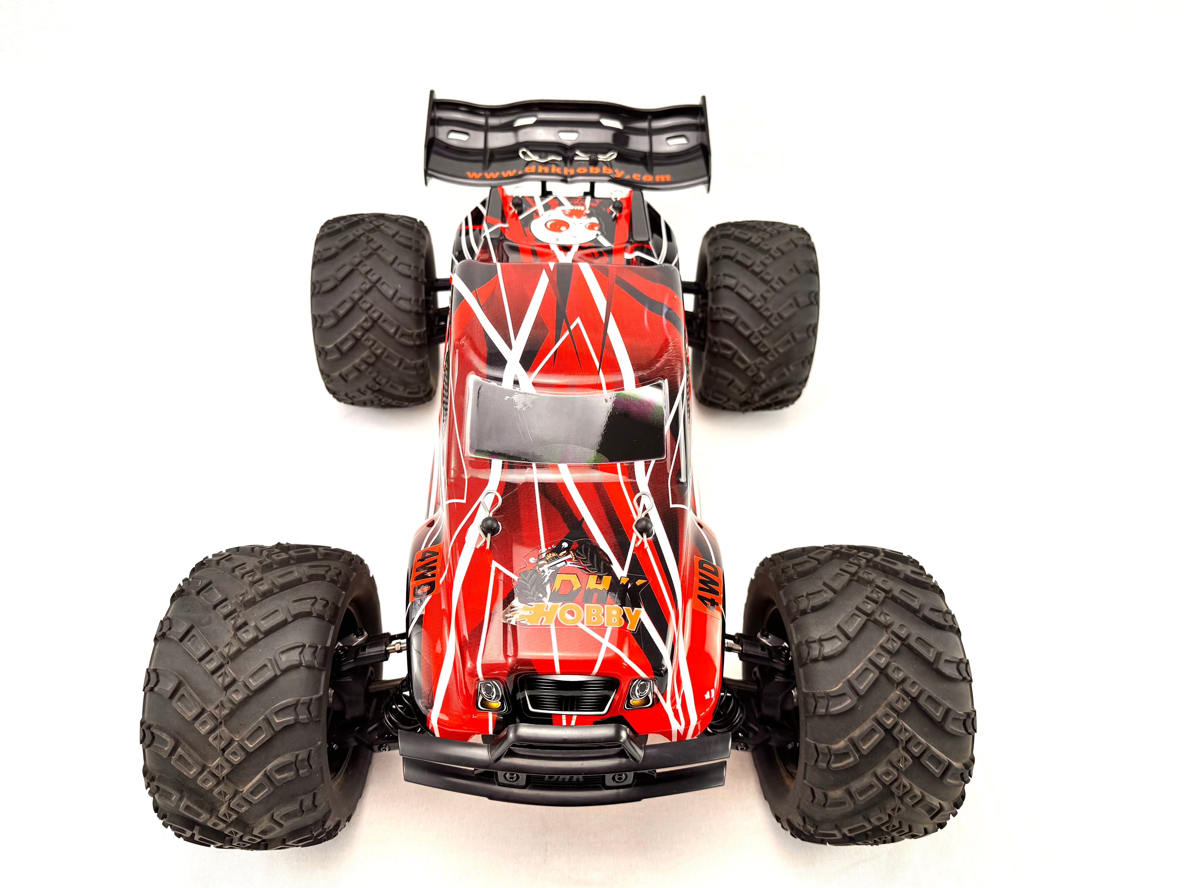 Zombie 8E - Quality RC Monster Truck – 1:8 Scale 4x4 Brushless 43mph (70km/h)