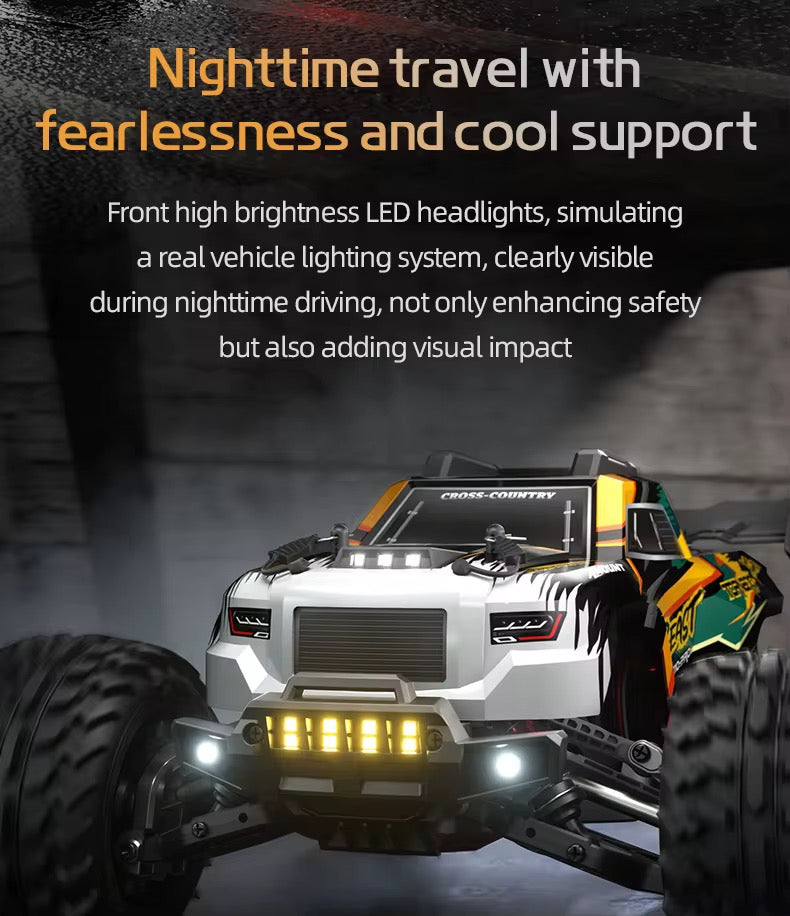 SG110 PRO 1:10 4WD RC Off Road Monster Truck RTR 40km/h Metal Shocks.