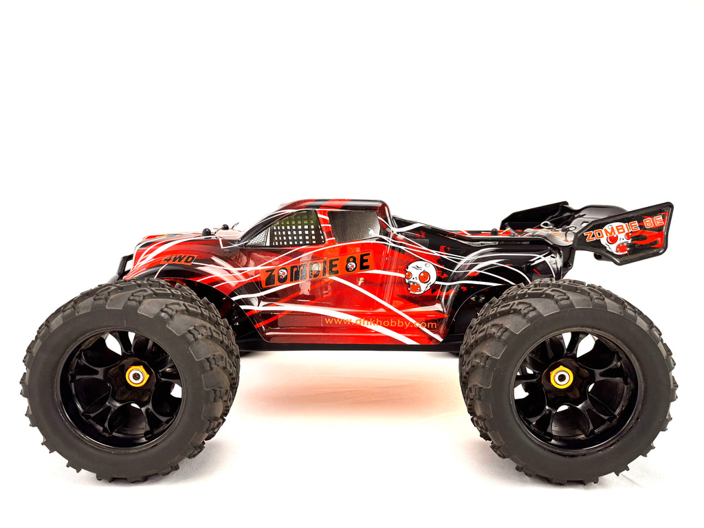 Zombie 8E - Quality RC Monster Truck – 1:8 Scale 4x4 Brushless 43mph (70km/h)