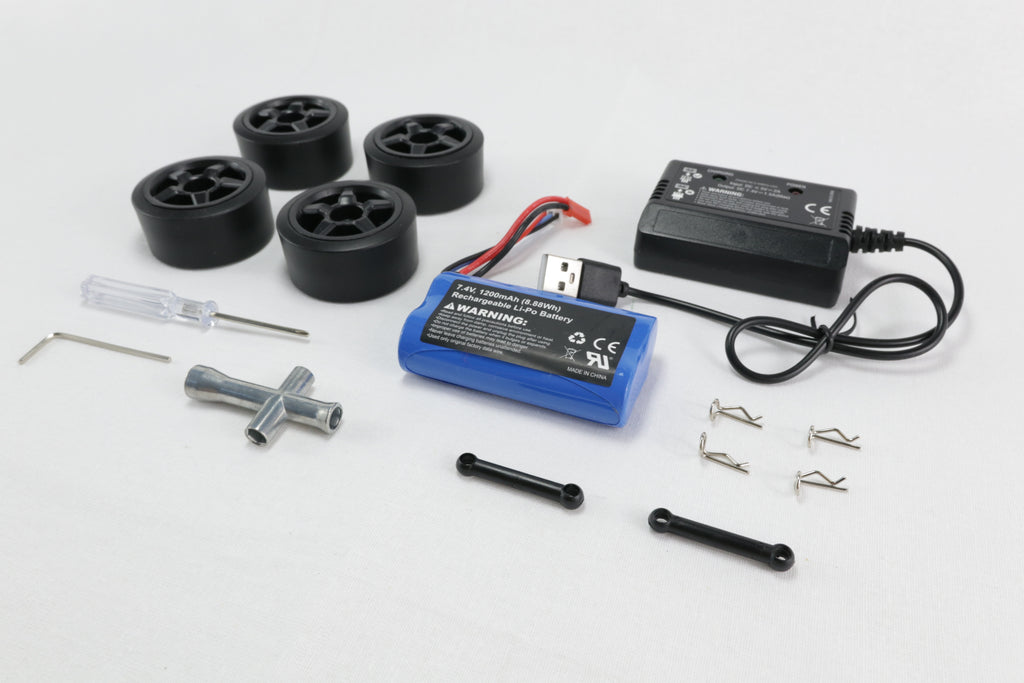 UDIRC 1:16 Brushless RC Drift Car – 4WD, ESP Gyro, LED Lights (30+ mph)