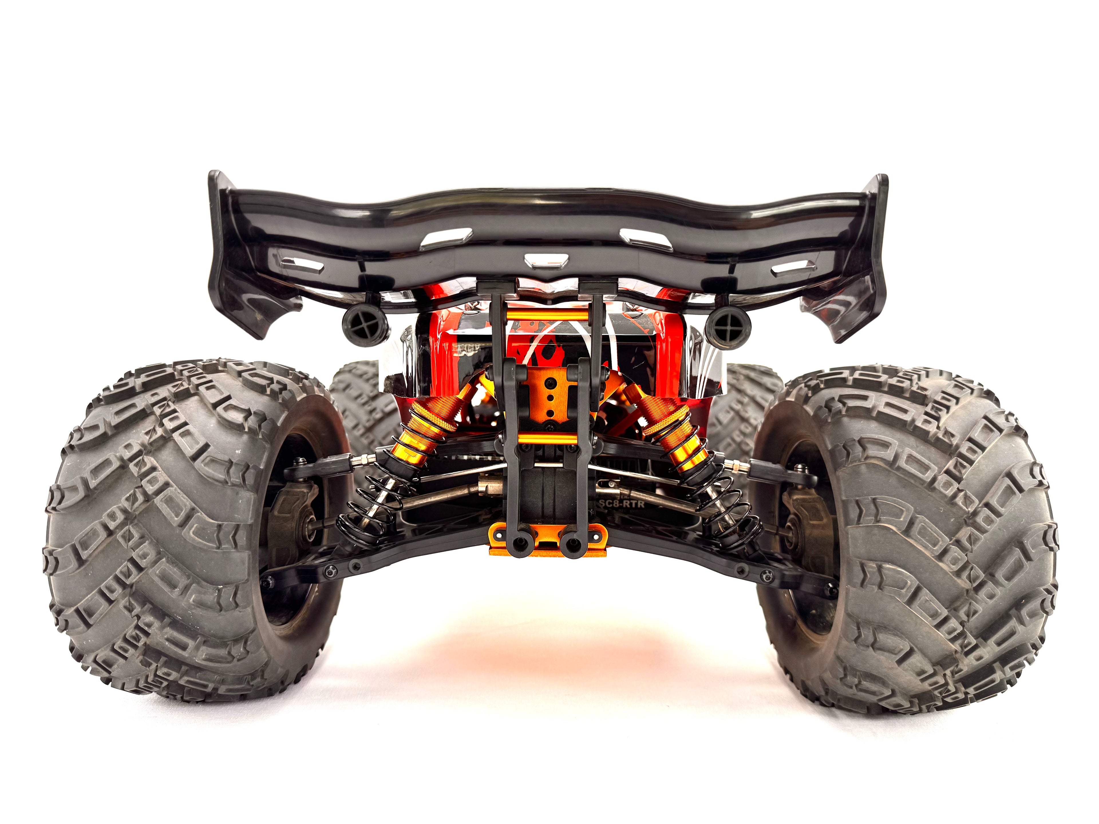 Zombie 8E - Quality RC Monster Truck – 1:8 Scale 4x4 Brushless 43mph (70km/h)