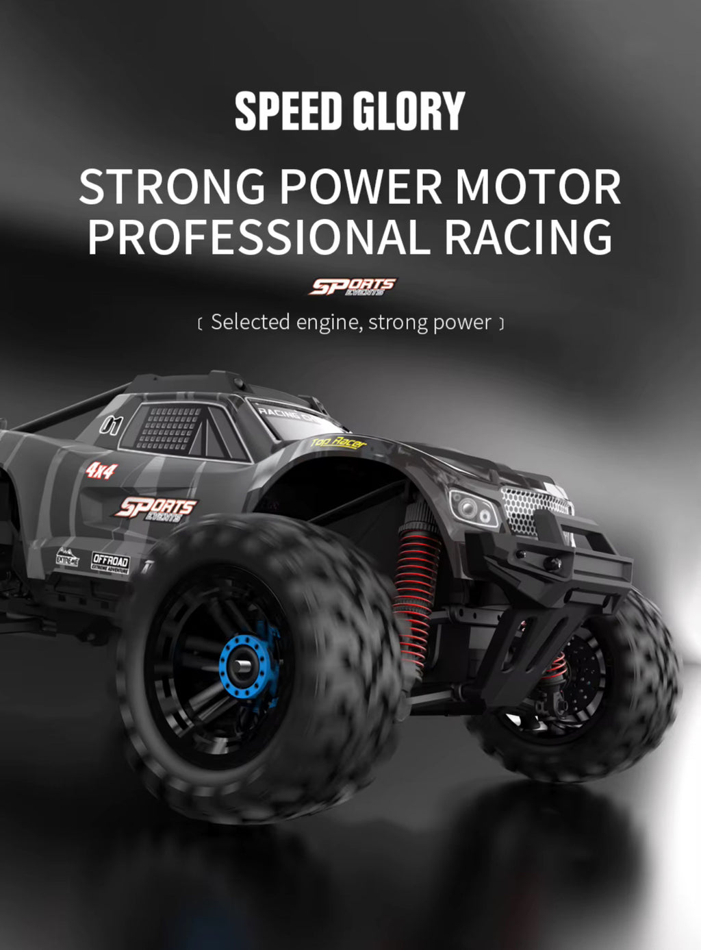 **Coming Soon** KF10 Off-Road RC Truck 1/10 45km/h