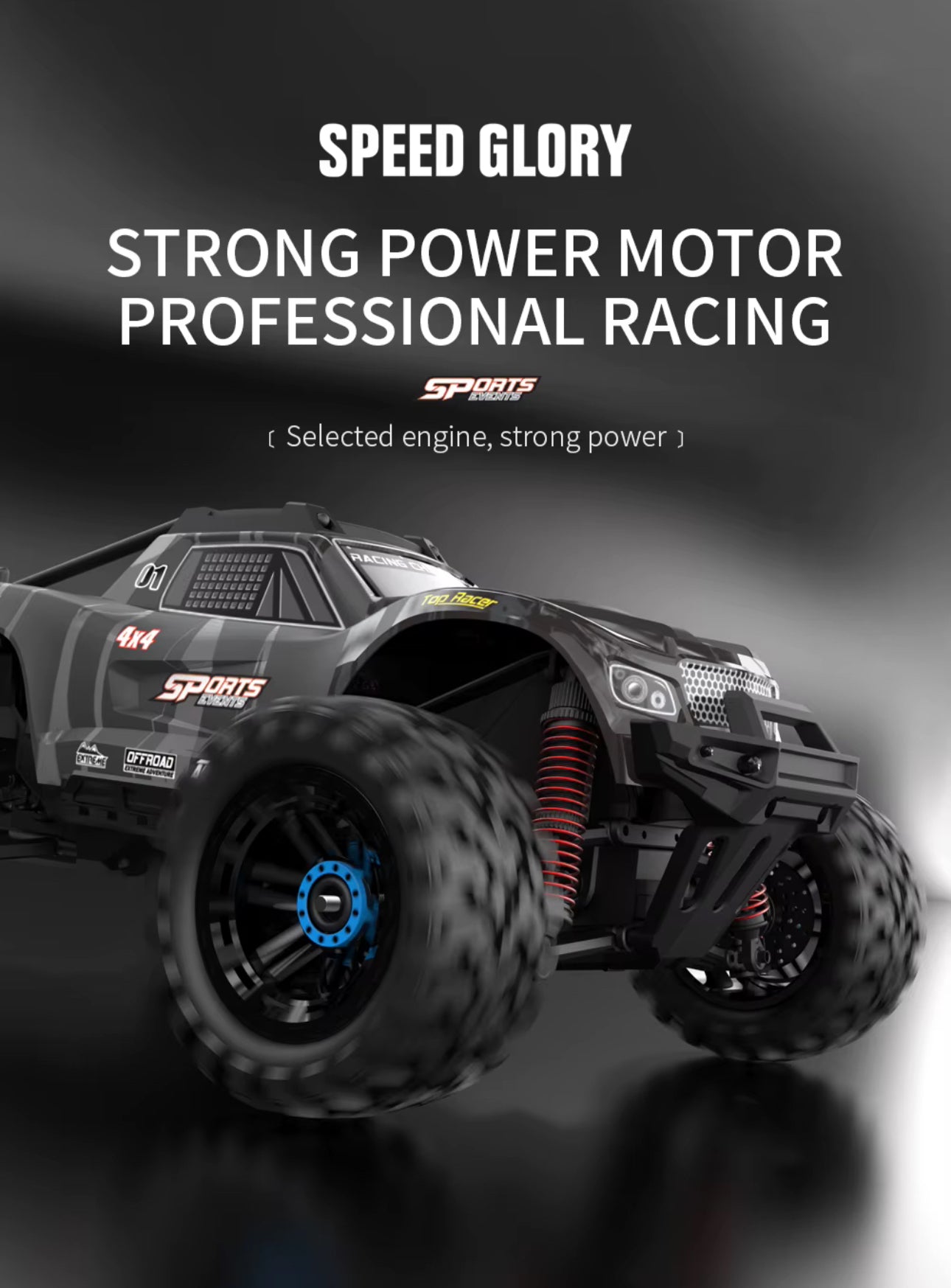 **Coming Soon** KF10 Off-Road RC Truck 1/10 45km/h