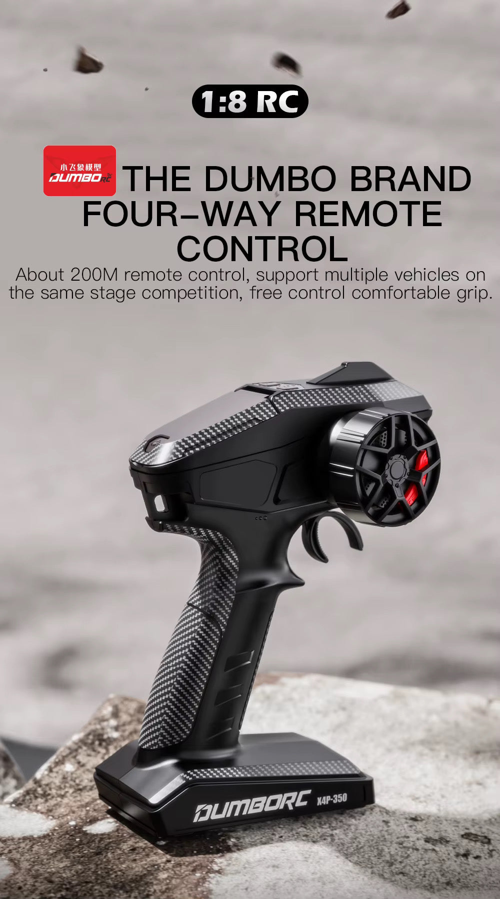 Raptor II 100km/h RC Monster Truck – 1:8 Scale Brushless Racing Beast