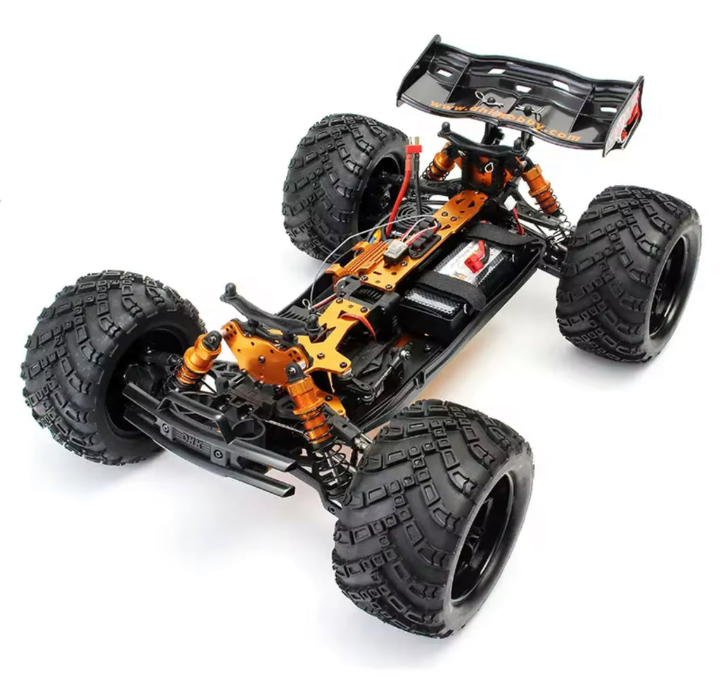 Zombie 8E - Quality RC Monster Truck – 1:8 Scale 4x4 Brushless 43mph (70km/h)