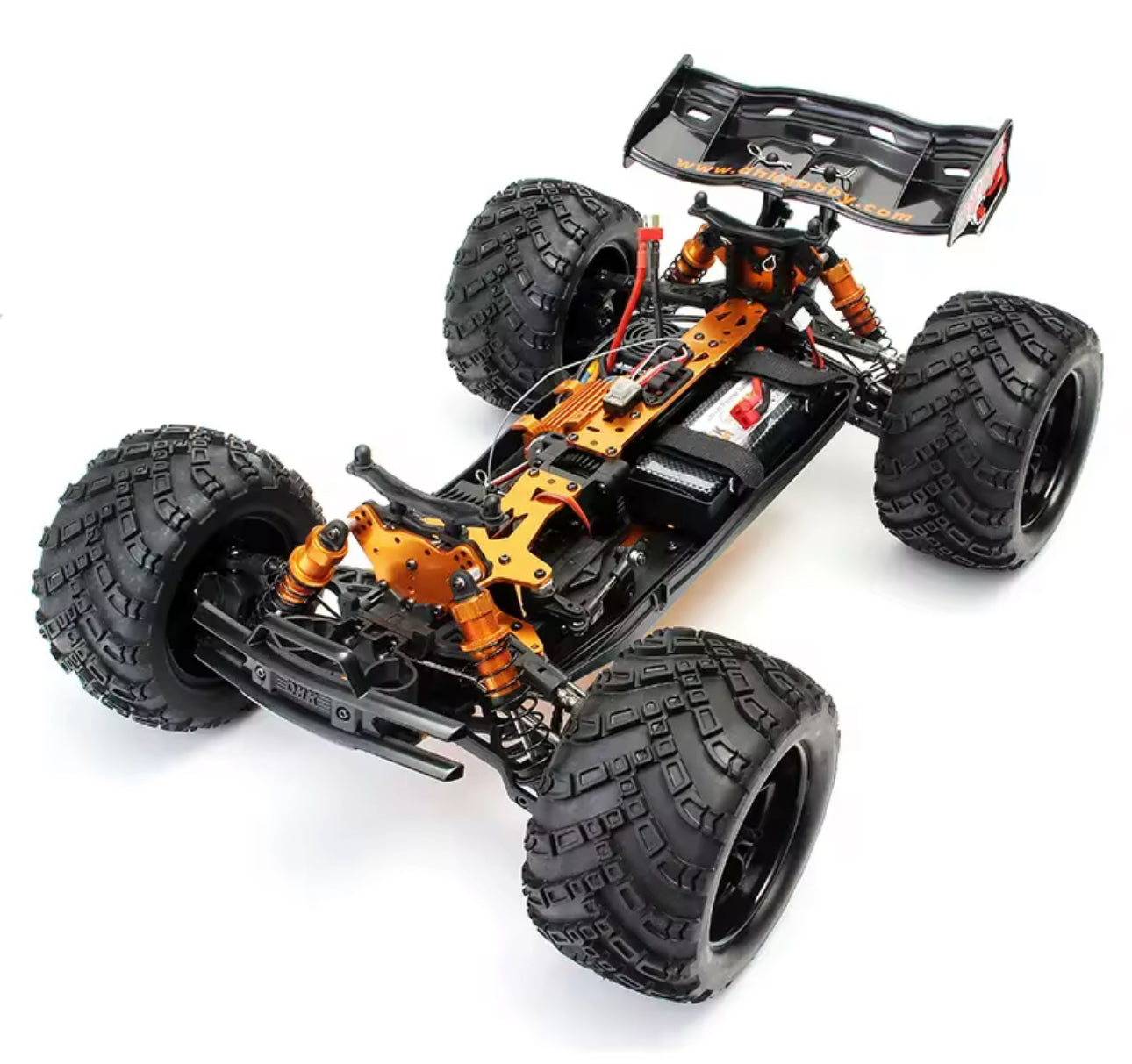 Zombie 8E - Quality RC Monster Truck – 1:8 Scale 4x4 Brushless 43mph (70km/h)