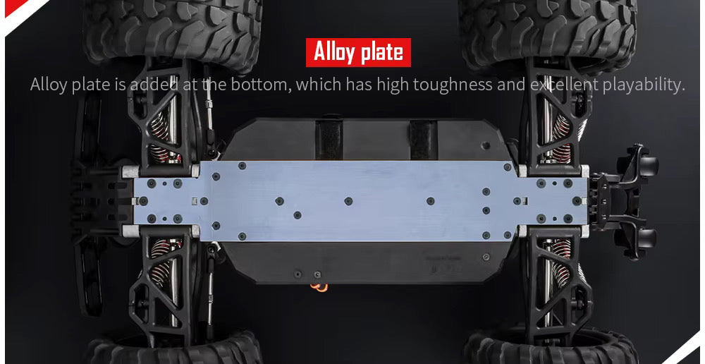 Raptor II 100km/h RC Monster Truck – 1:8 Scale Brushless Racing Beast