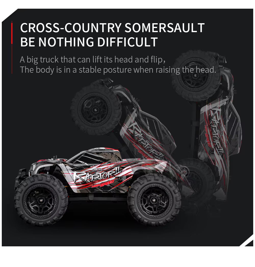 Quill Raptor Raptor II 100km/h RC Monster Truck – 1:8 Scale Brushless Racing Beast ...