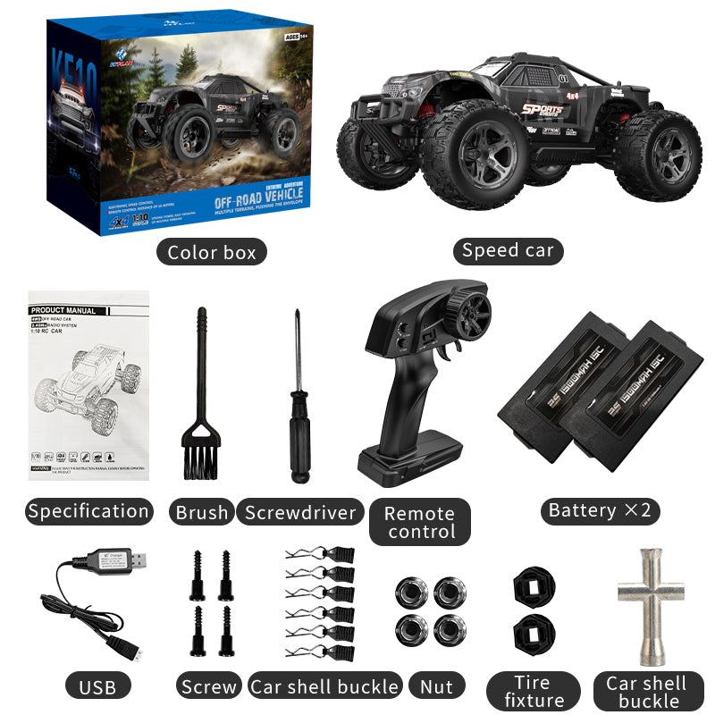 KF10 Off-Road RC Truck 1/10 45km/h