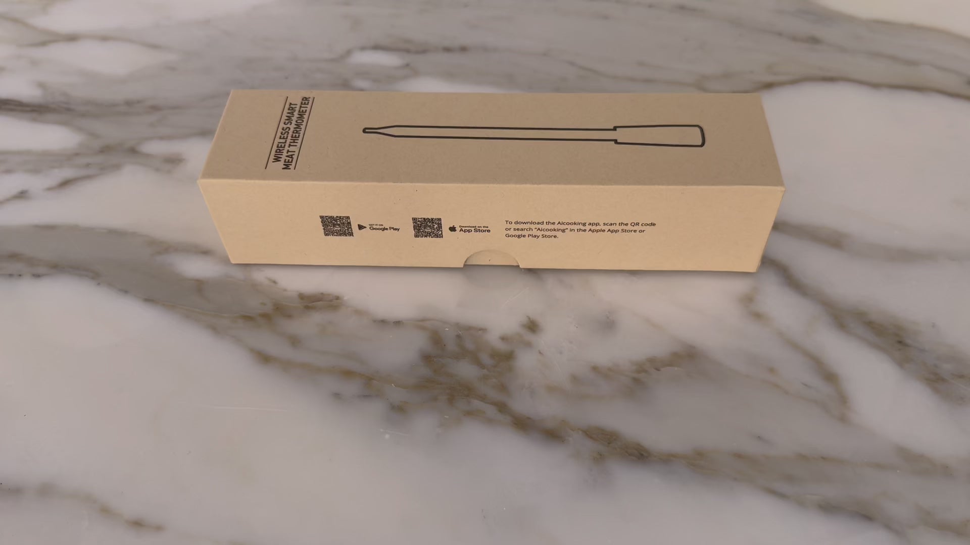 Unpacking the meat thermometer